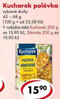 CBA Kucharek polévka nabídka