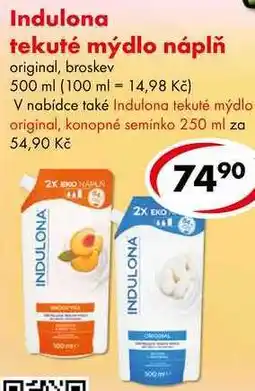 CBA Indulona tekuté mýdlo náplň nabídka