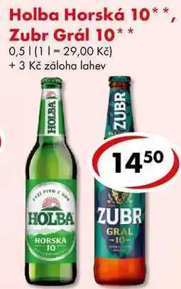 CBA Holba Horská 10 nabídka