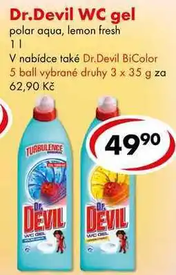CBA Dr.Devil WC gel nabídka