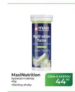 Tamda Foods MaxiNutrition hydratační tablety nabídka