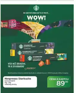 Tamda Foods Nespresso Starbucks kávové kapsle 51g-57g nabídka