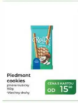 Tamda Foods Rolls Piedmont cookies plněné trubičky nabídka
