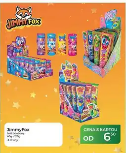 Tamda Foods JimmyFox želé bonbony 40g-120g nabídka