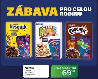Tamda Foods Nestlé cereálie nabídka