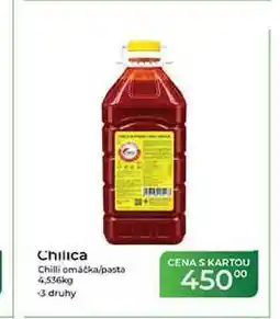 Tamda Foods Chilica Chilli omáčka/pasta nabídka