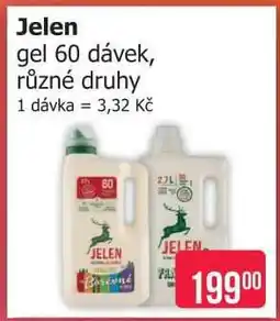 Teta Jelen gel 60 dávek, různé druhy nabídka