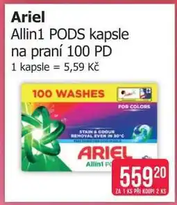 Teta Ariel Allin1 PODS kapsle na praní 100 PD nabídka