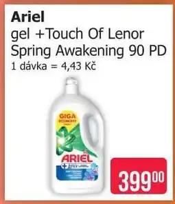 Teta Ariel gel +Touch Of Lenor Spring Awakening 90 PD nabídka