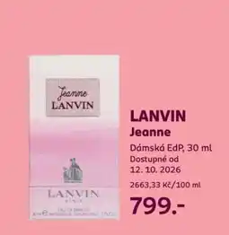 Rossmann LANVIN Jeanne nabídka