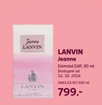 LANVIN Jeanne