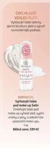 Rossmann Dermacol Vyhlazující báze pod make-up Satin nabídka