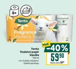 Billa Tento Toaletní papír Vanilla nabídka