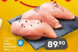 Coop Vodňanské kuře Kuřecí prsní řízky nabídka