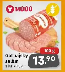 Coop MÚÚÚ Gothajský salám nabídka