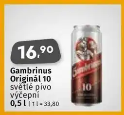 Coop Gambrinus Originál 10 nabídka