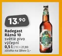 Coop Radegast Rázná 10 nabídka
