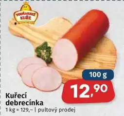 Coop Kuřecí debrecínka nabídka