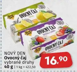 Coop NOVÝ DEN OVOCNÝ ČAJ nabídka