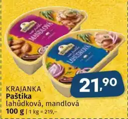 Coop Krajanka paštika nabídka