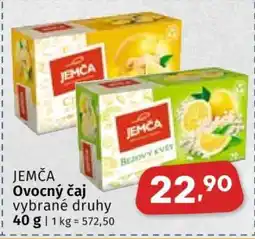 Coop Jemča ovocný čaj nabídka