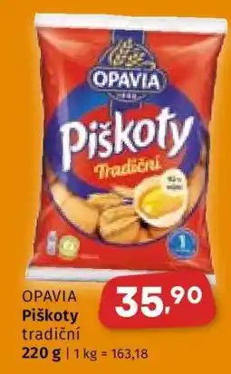 Coop Opavia Piškoty Tradiční nabídka