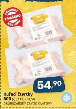Coop Kuřecí čtvrtky nabídka