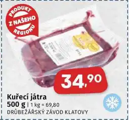 Coop Kuřecí játra nabídka
