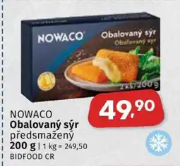 Coop NOWACO Obalovaný sýr nabídka