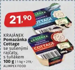 Coop KRAJÁNEK Pomazánka cottage nabídka