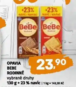 Coop Opavia BeBe Rodinné nabídka