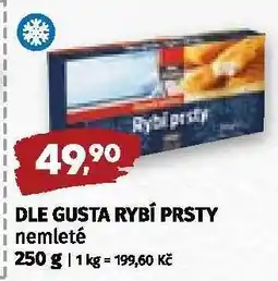 Coop DLE GUSTA RYBÍ PRSTY nabídka