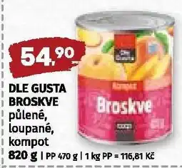 Coop DLE GUSTA BROSKVE nabídka