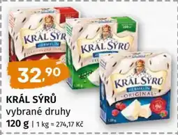 Coop Král sýrů nabídka