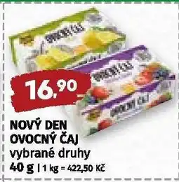 Coop NOVÝ DEN OVOCNÝ ČAJ nabídka
