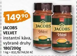Coop Jacobs Velvet nabídka