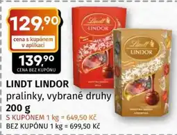 Coop Lindt Lindor nabídka