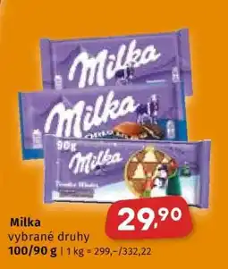Coop Milka nabídka