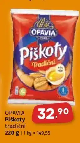 Coop OPAVIA PIŠKOTY nabídka