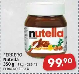 Coop FERRERO Nutella nabídka