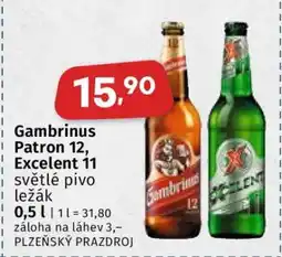 Coop GAMBRINUS PATRON 12 EXCELENT 11 nabídka