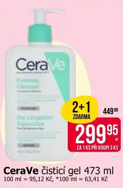Teta CeraVe čisticí gel nabídka