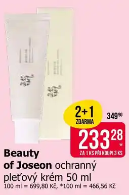 Teta Beauty of Joseon ochranný pleťový krém nabídka