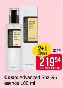 Teta Cosrx Advanced Snail96 esence nabídka