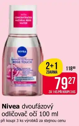 Teta Nivea dvoufázový odličovač očí nabídka