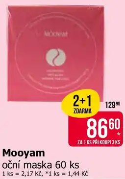 Teta Mooyam oční maska nabídka