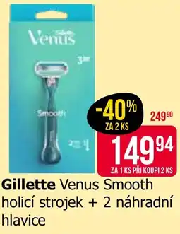 Teta Gillette Venus Smooth nabídka