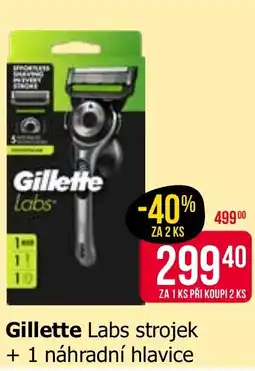 Teta Gillette Labs strojek nabídka