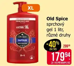 Teta Old Spice sprchový gel nabídka