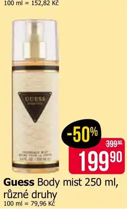 Teta Guess Body mist nabídka